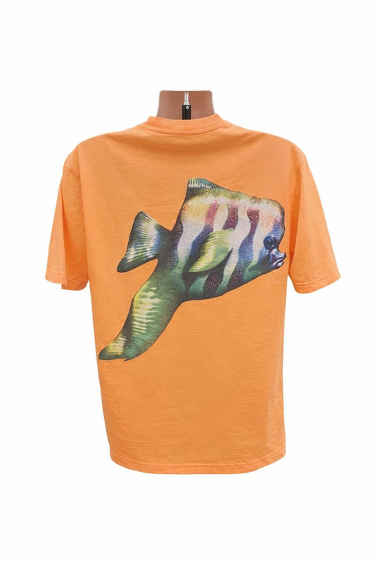 Camiseta naranja Palace Tropical Pish SS17 Talla S