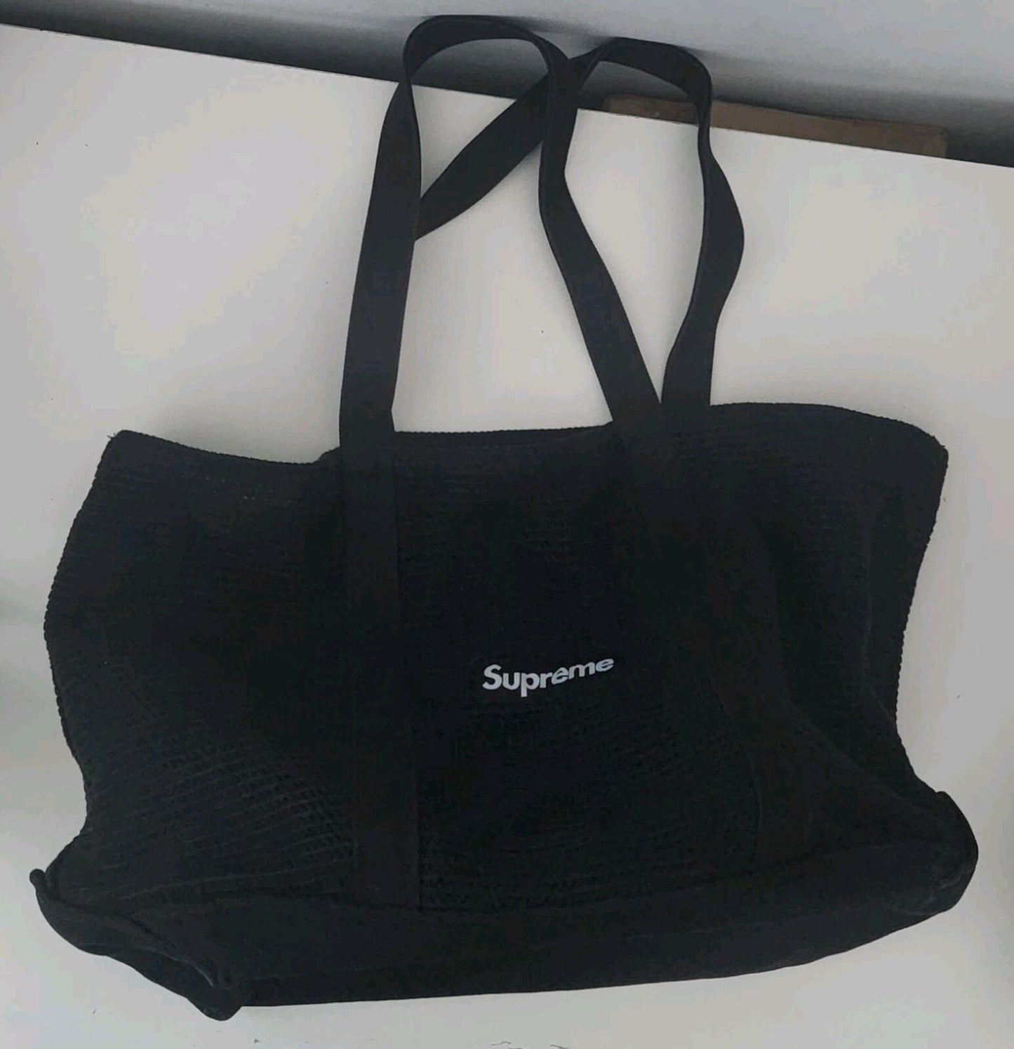 SS21 Supreme string bag box logo Tote Bag 24L Canvas