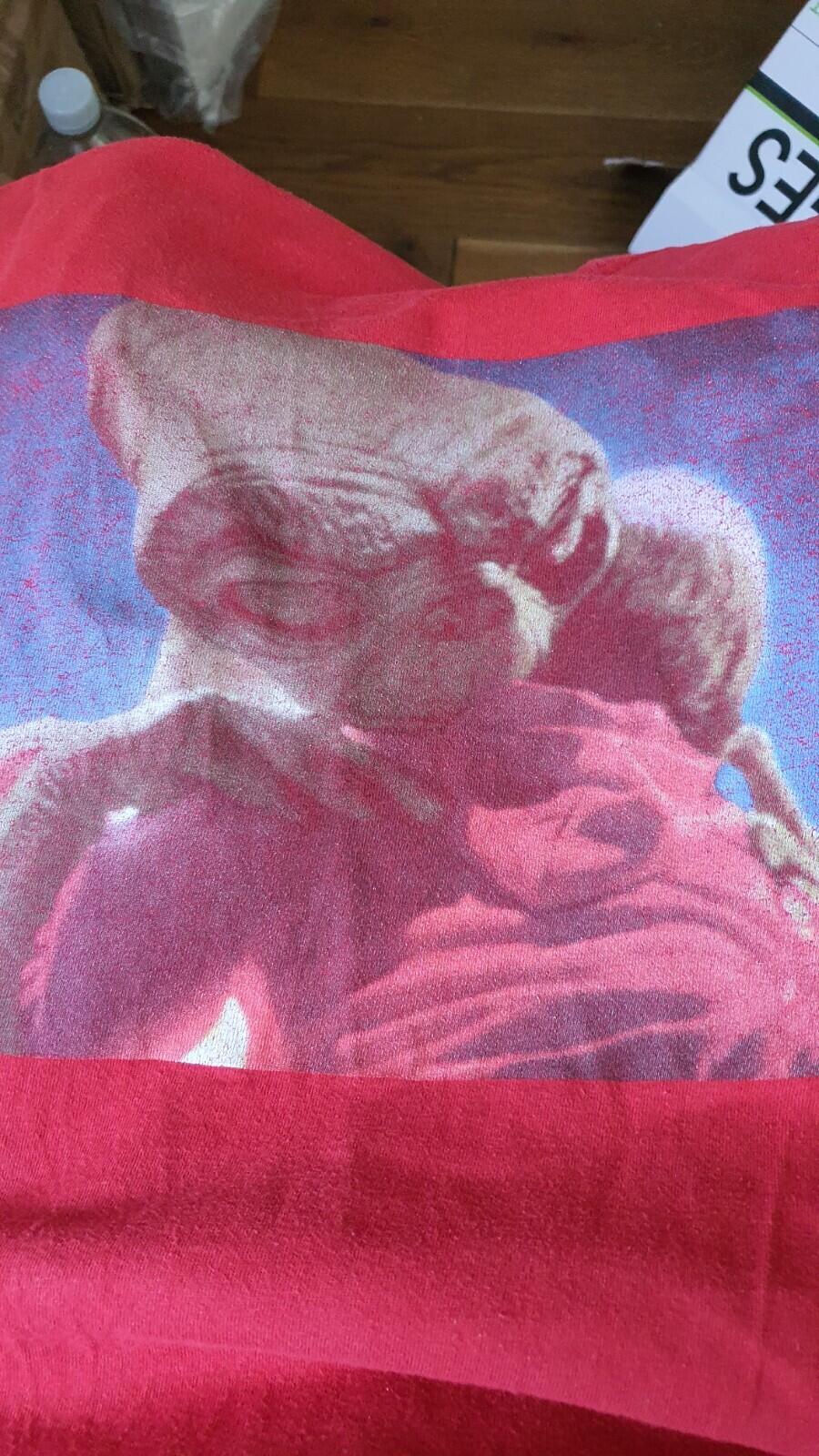 FW15 Supreme E.T Tee Red Size M