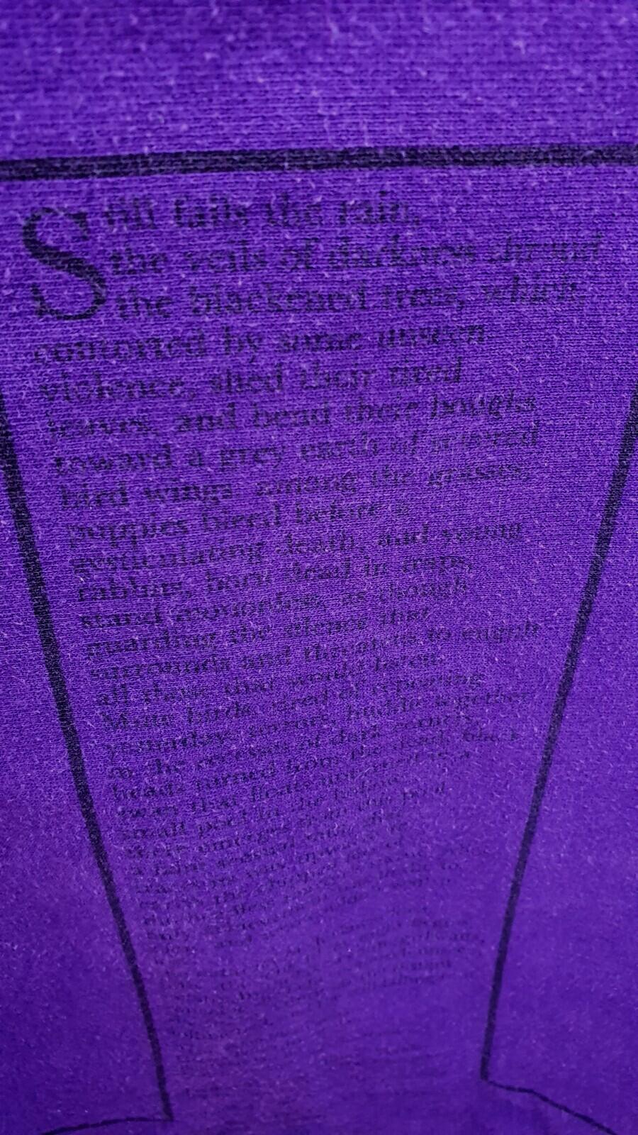 SS16 Supreme x Black Sabbath Hooded Sweatshirt Purple Size L