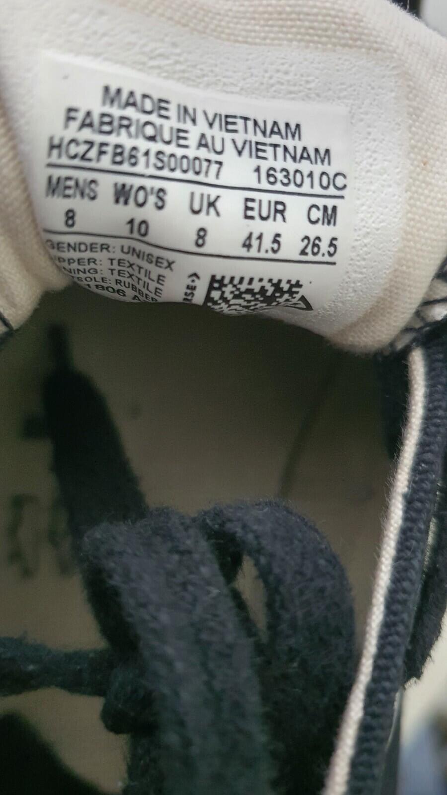 Converse x Undercover Chuck Taylor All-Star 70s Ox trainers US 8 UK 8 EU 41.5