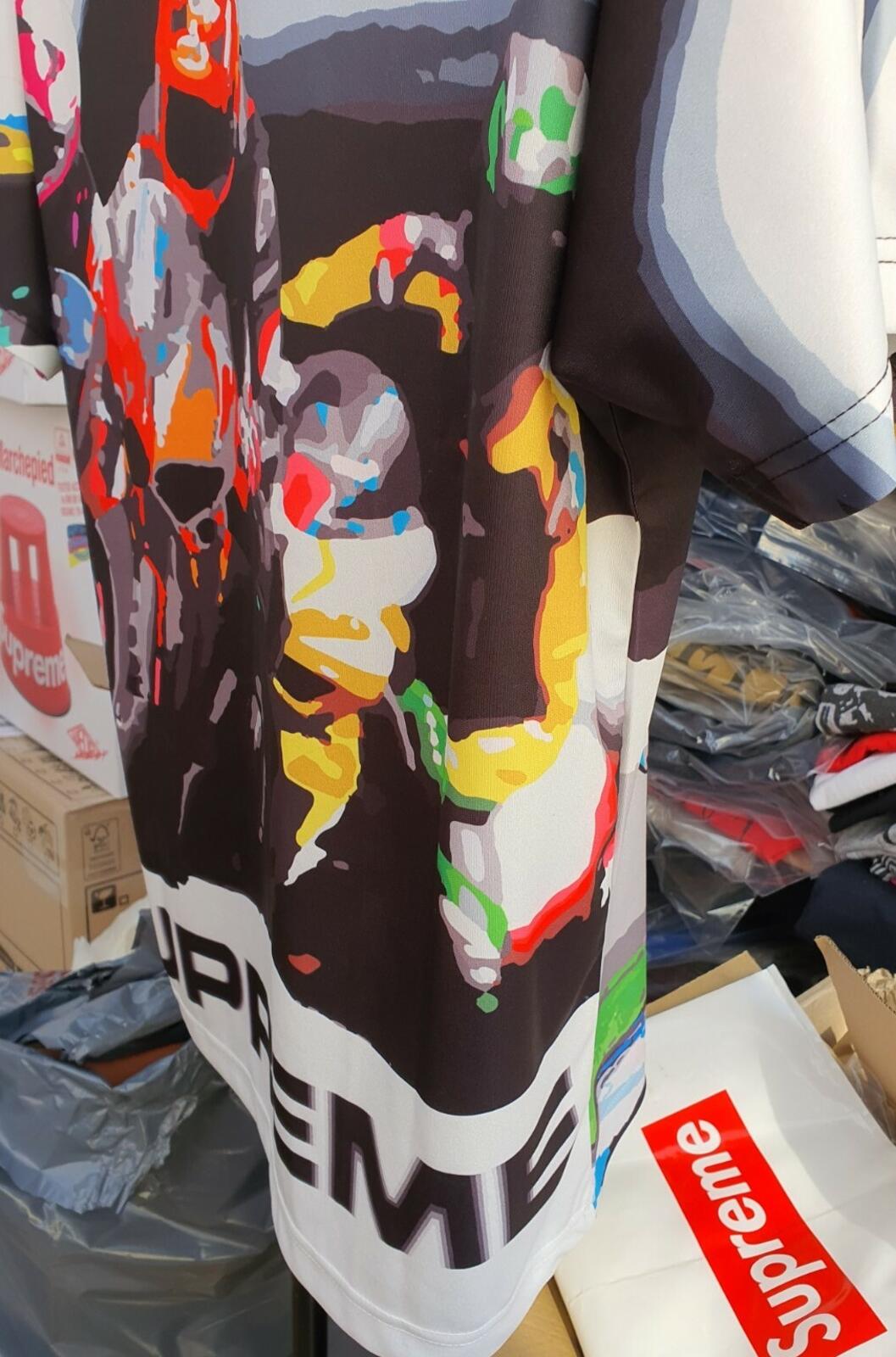 SS20 Supreme Racing Soccer Jersey Multicolour Size M
