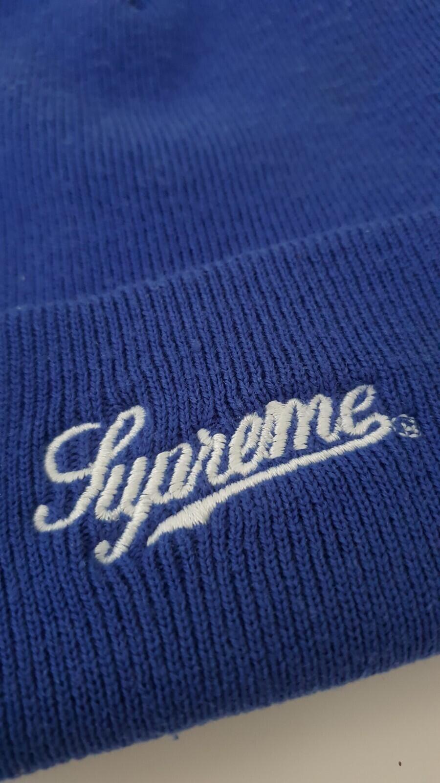 FW12 Supreme x Independent *UCK THE REST olive beanie vintage Very Rare