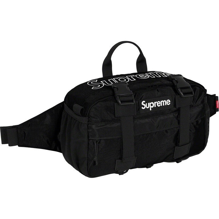 FW19 Supreme Waist Bag Black