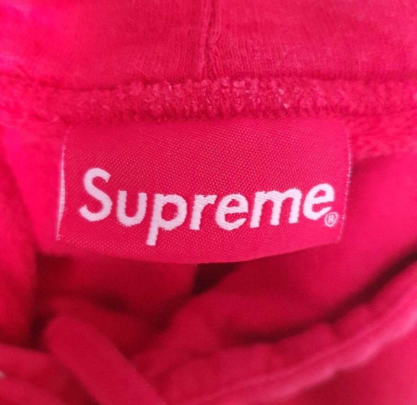 SS19 Supreme Set In Hooded Sweatshirt roter Hoodie Größe S small