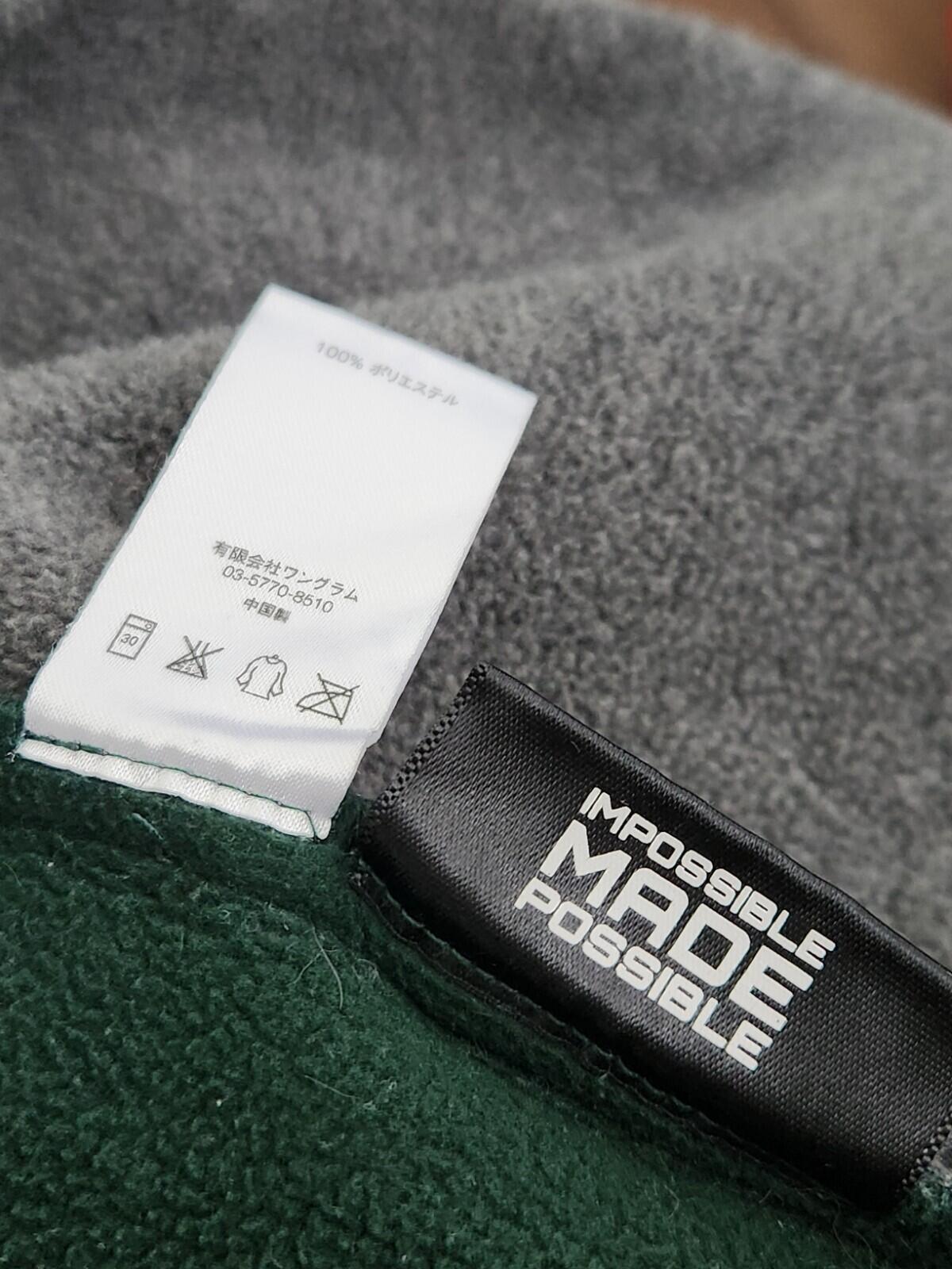 FW16 Supreme Polartec Fleece Color Blocked Half Snap Size M Medium Pullover Rare