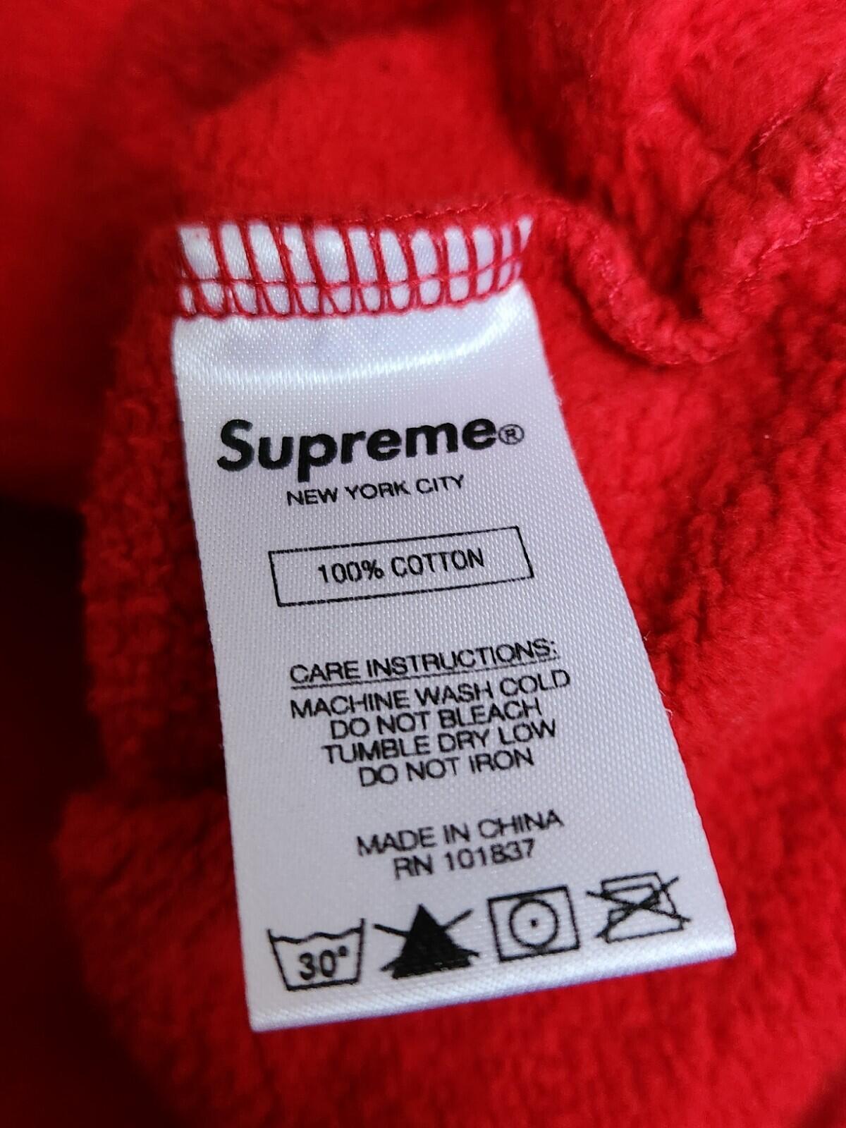 SS19 Supreme Zip Pouch Kapuzenpullover Größe M Hoodie Pullover