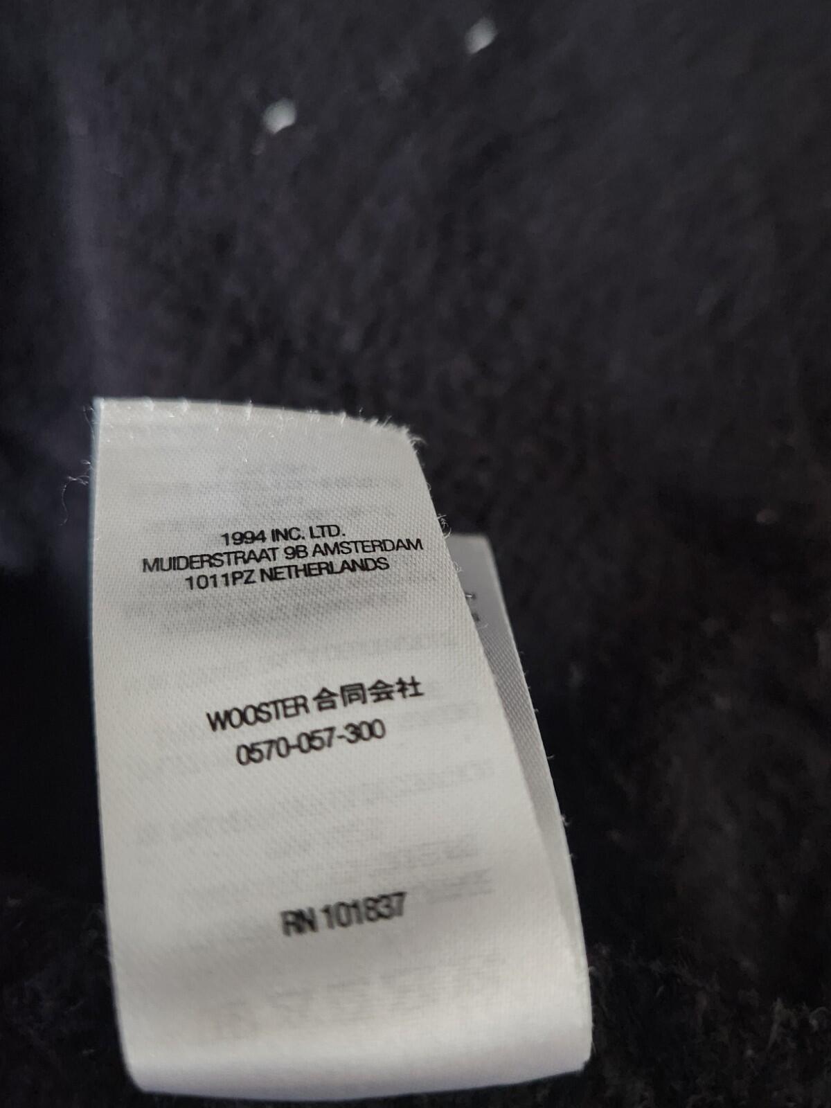 FW22 Supreme Patchwork Zip Up hooded sweatshirt size M