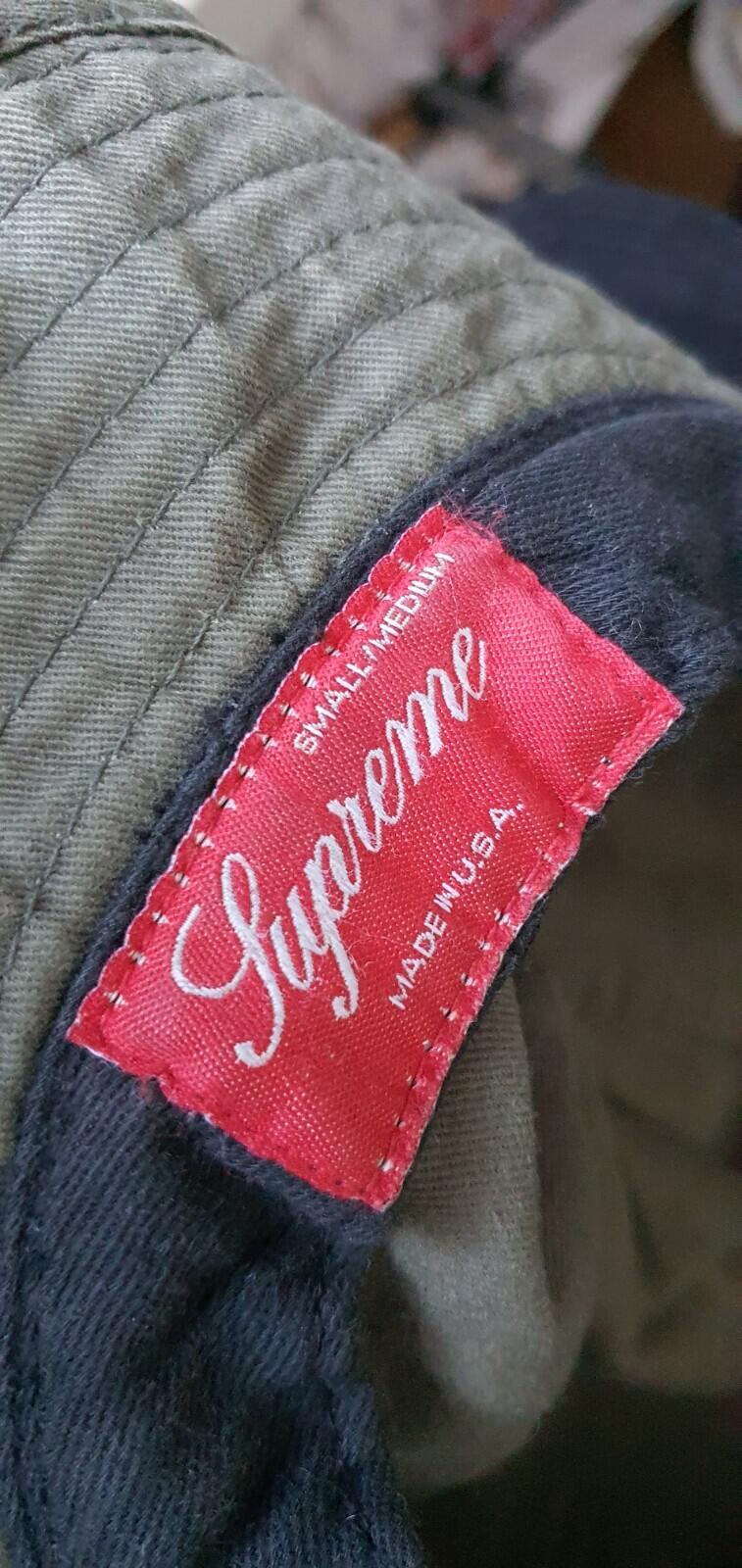 SS15 Supreme Twill boonie Hat Olive Size S / M