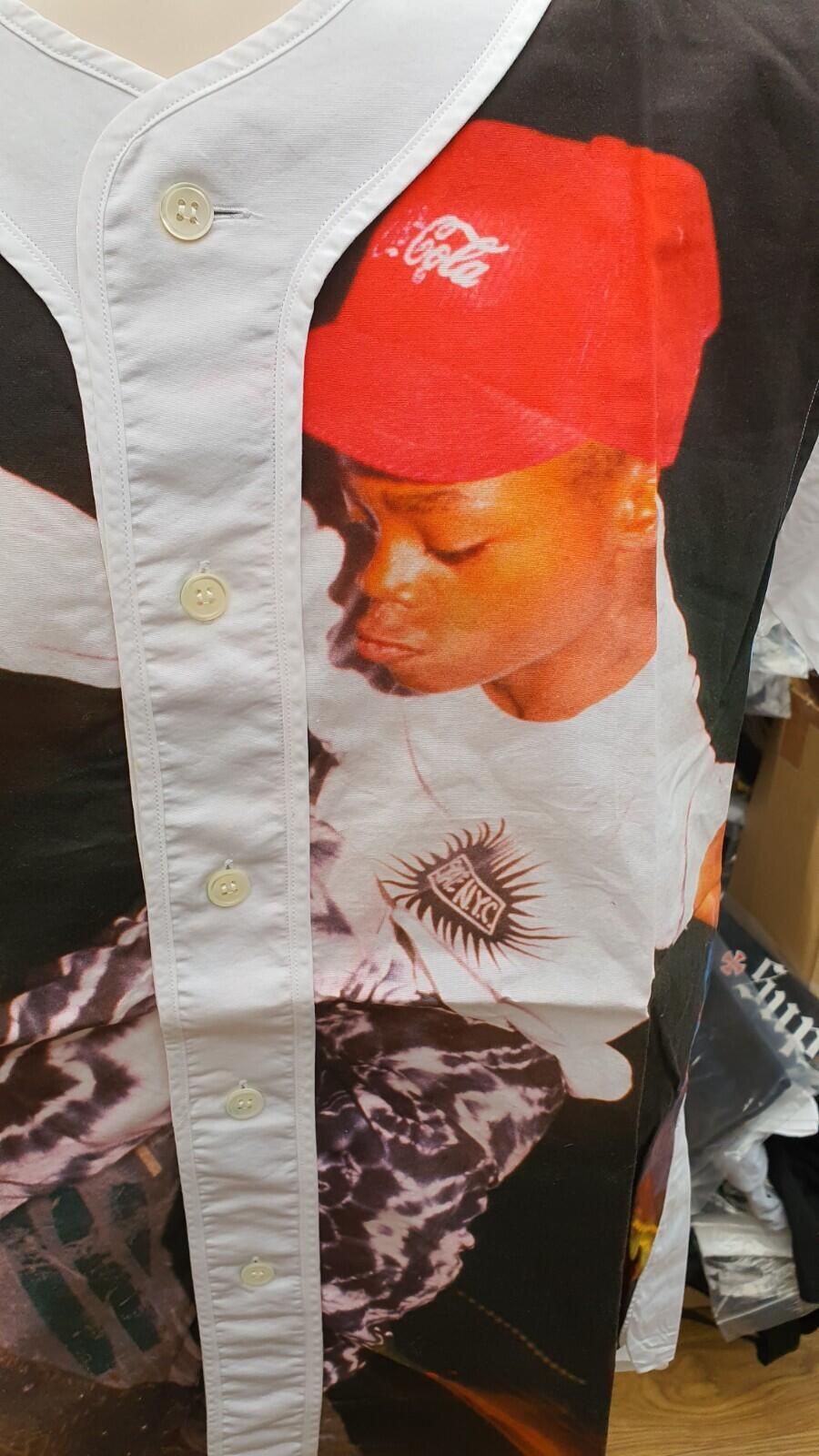 SS14 Supreme Comme Des Garçons Harold Hunter Baseball Jersey Shirt Size M