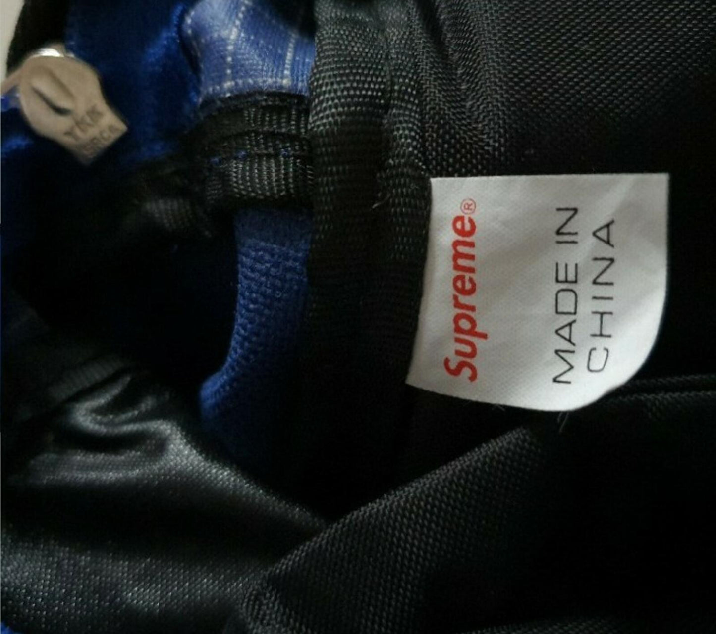 FW09 Supreme mountain bag duffle waist shoulder messenger belt vintage 2009 Blue