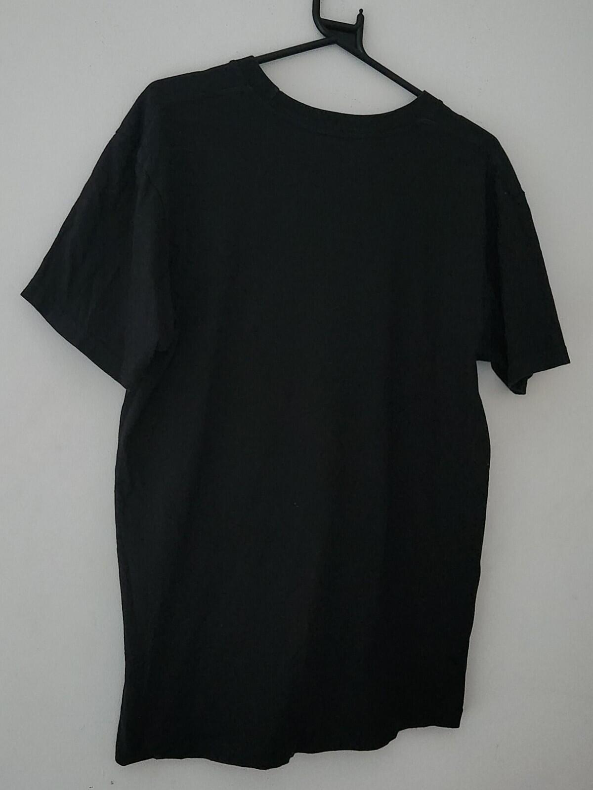 SS21 Supreme x Kaws Chalk Logo Tee Black T-shirt Size M Medium