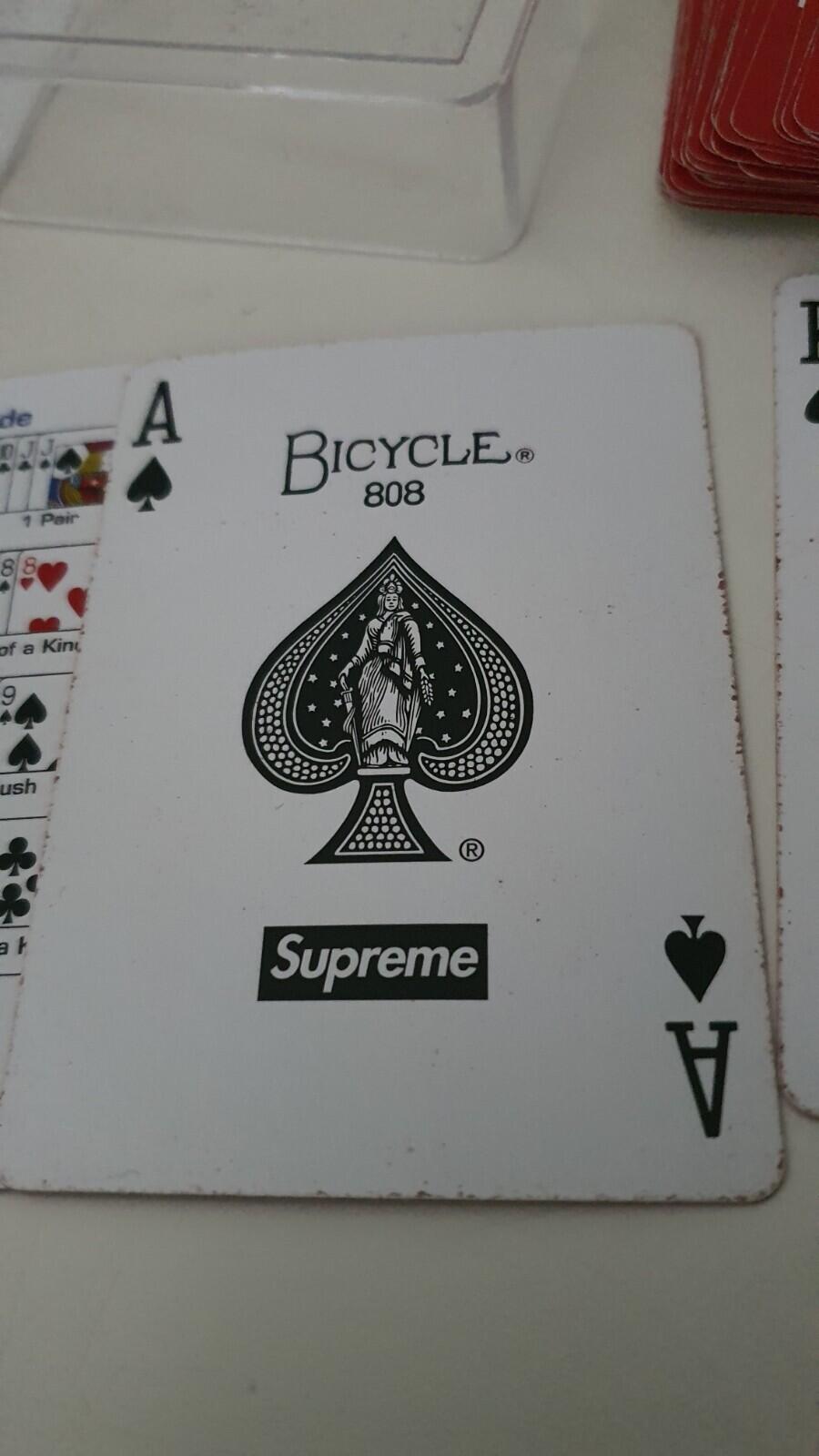 FW09 Supreme x Bicycle Playing Cards vintage from 2009 SUP Very rare