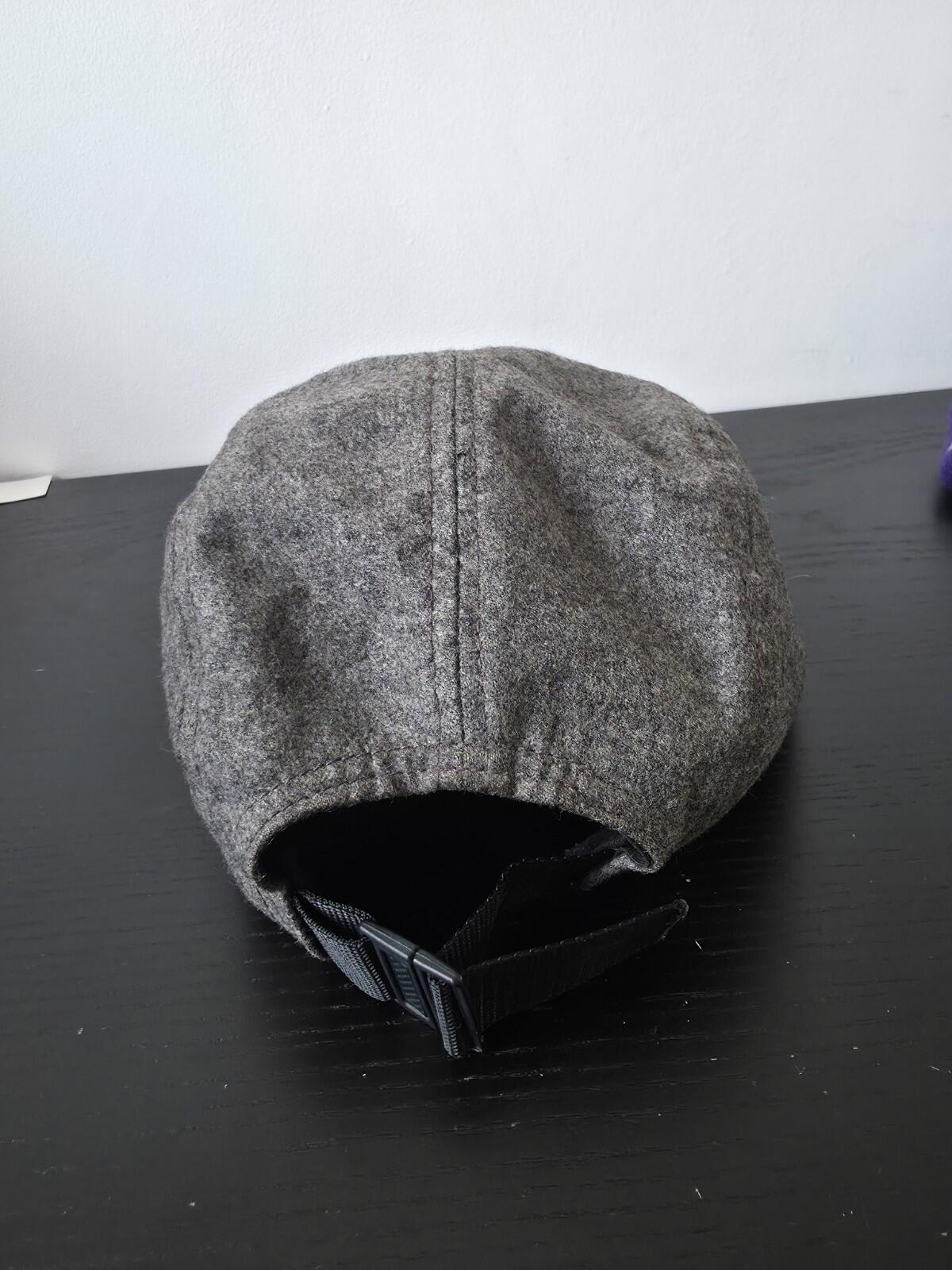 FW13 Supreme Loro Piana Wool Camp Cap Grey