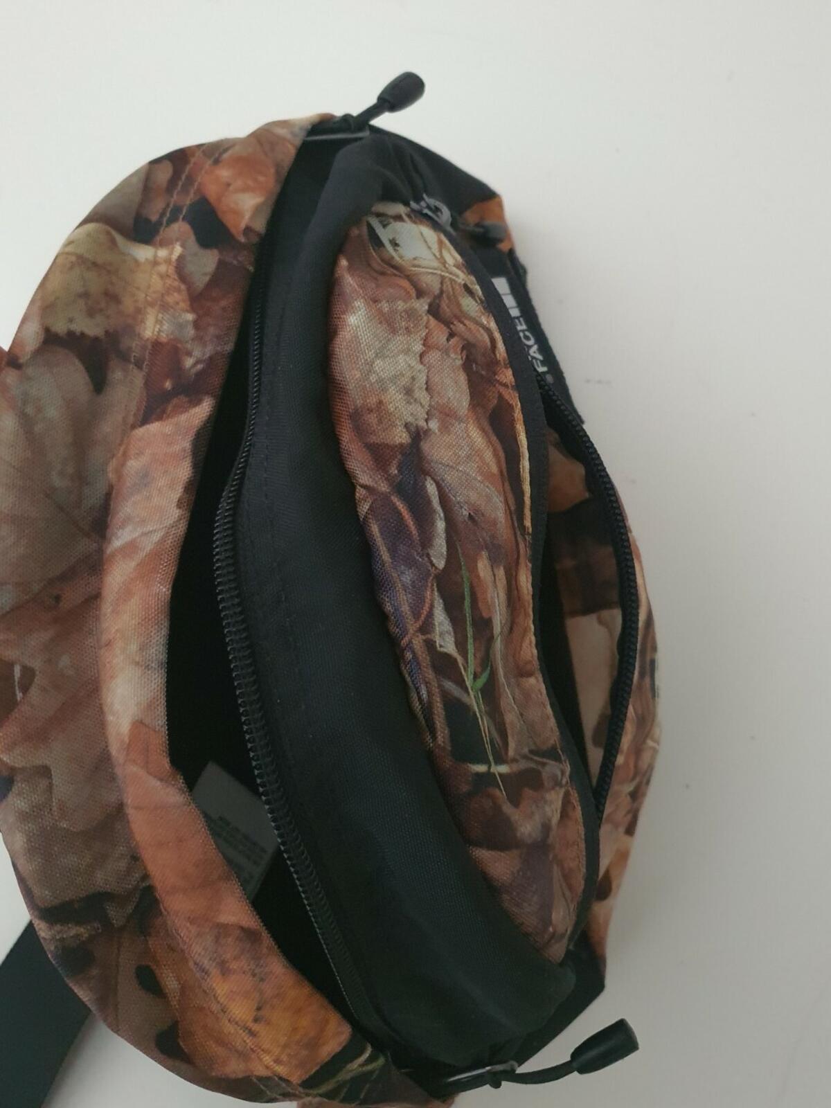FW16 Supreme x The North Face Roo II lumbar pack waist shoulder bag leaves