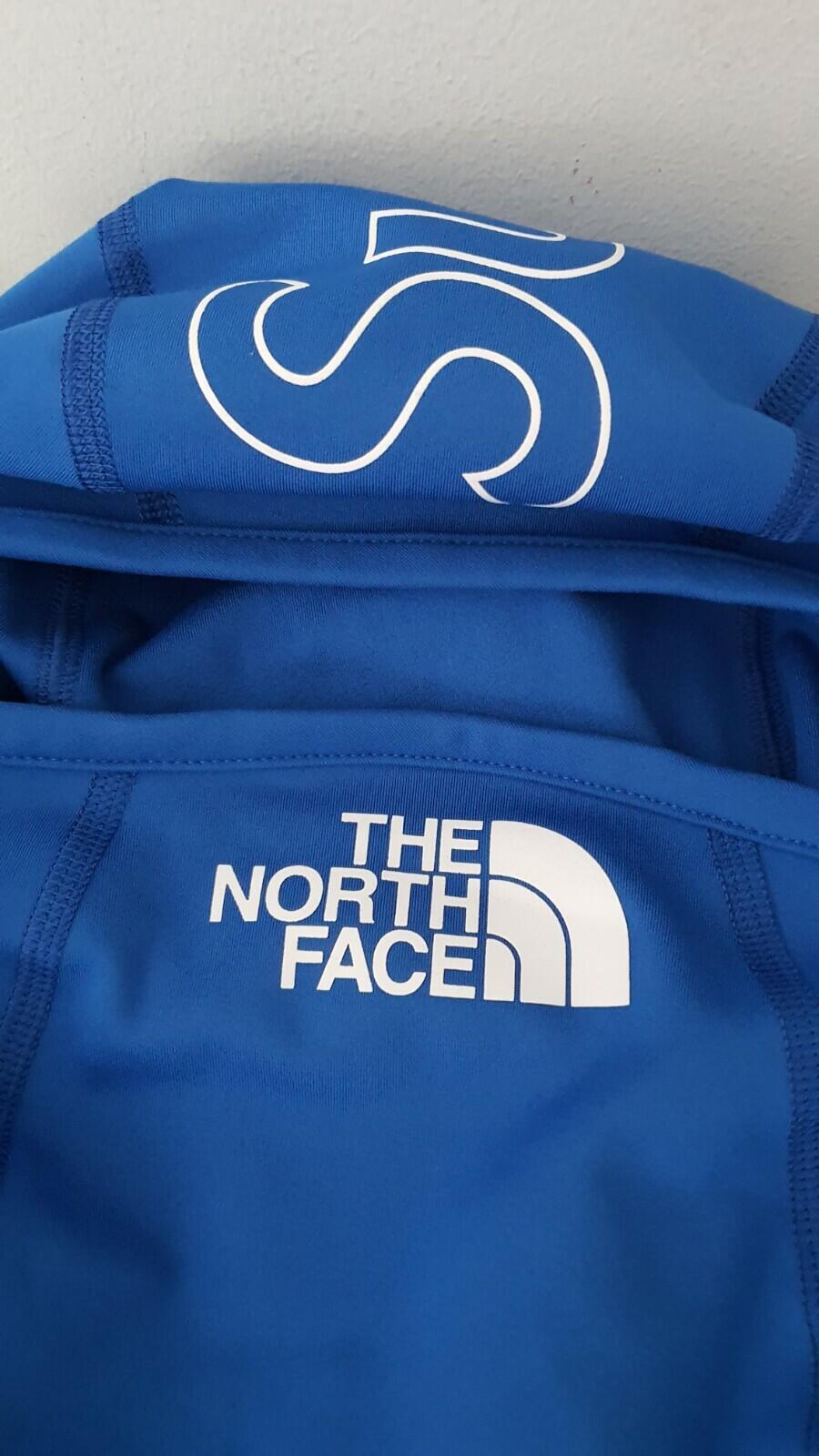 SS22 Supreme x The North Face Base Layer L/S Top Nautical Blue Sizs 2XL