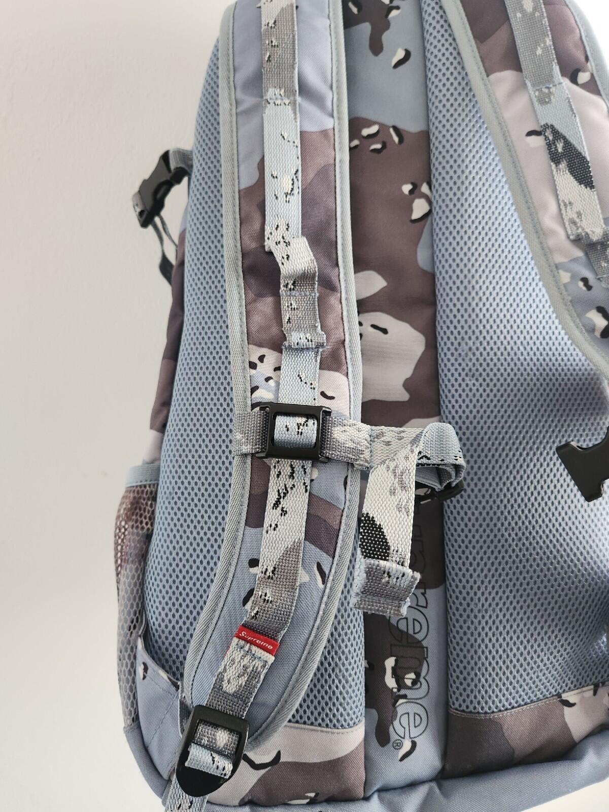 SS20 Supreme backpack Cordura Bag Mesh Blue Chocolate Chip Camo Rucksack