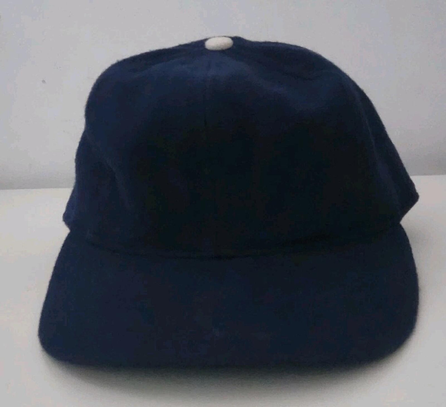 FW10 Supreme x Ebbets Field Back Hit Fitted Hat Size 7 1/4 Navy cap 2010 Vintage