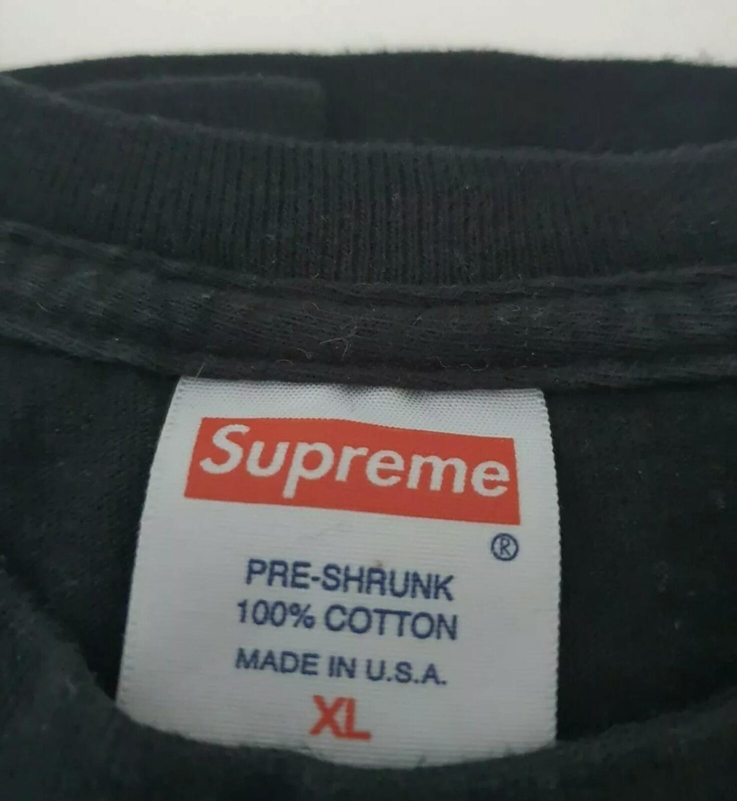SS12 Supreme Arabic Logo Tee size XL black T-shirt vintage Very Rare