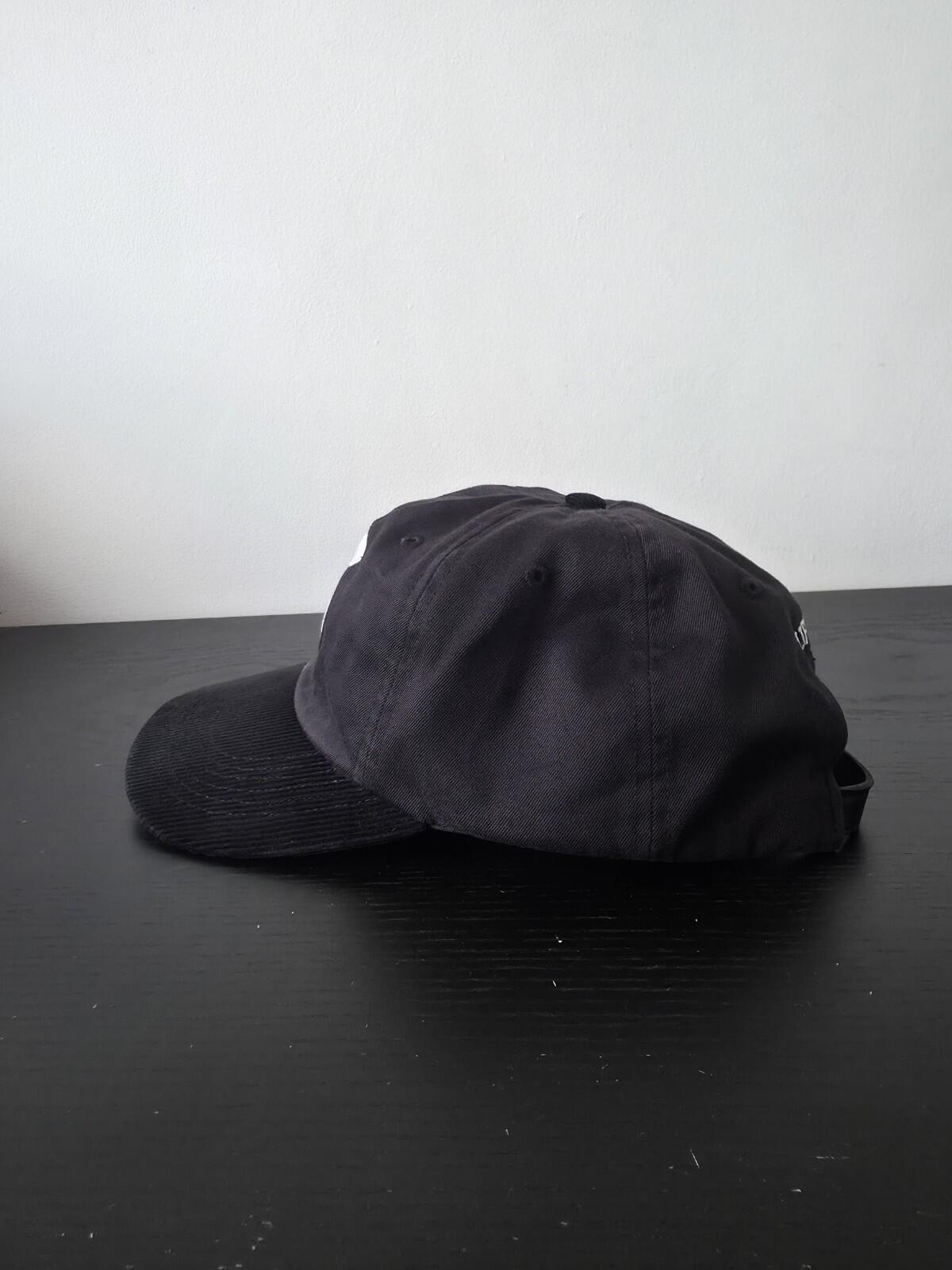 SS24 Supreme 2-Tone S Logo 6-panel Cap Black