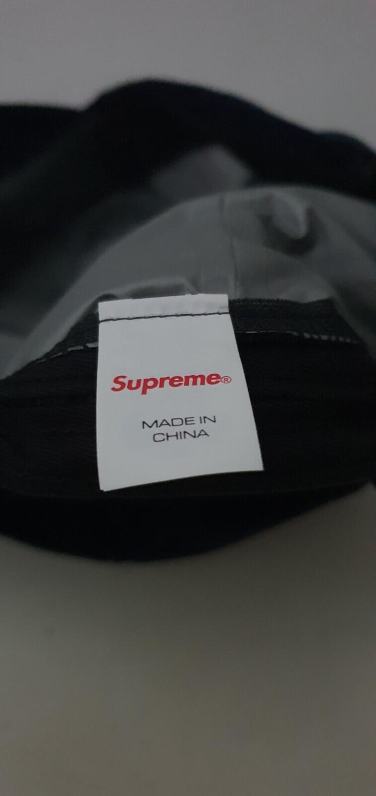 FW21 Supreme GORETEX corduroy Classic Logo 6-panel navy Cap water resistant hat