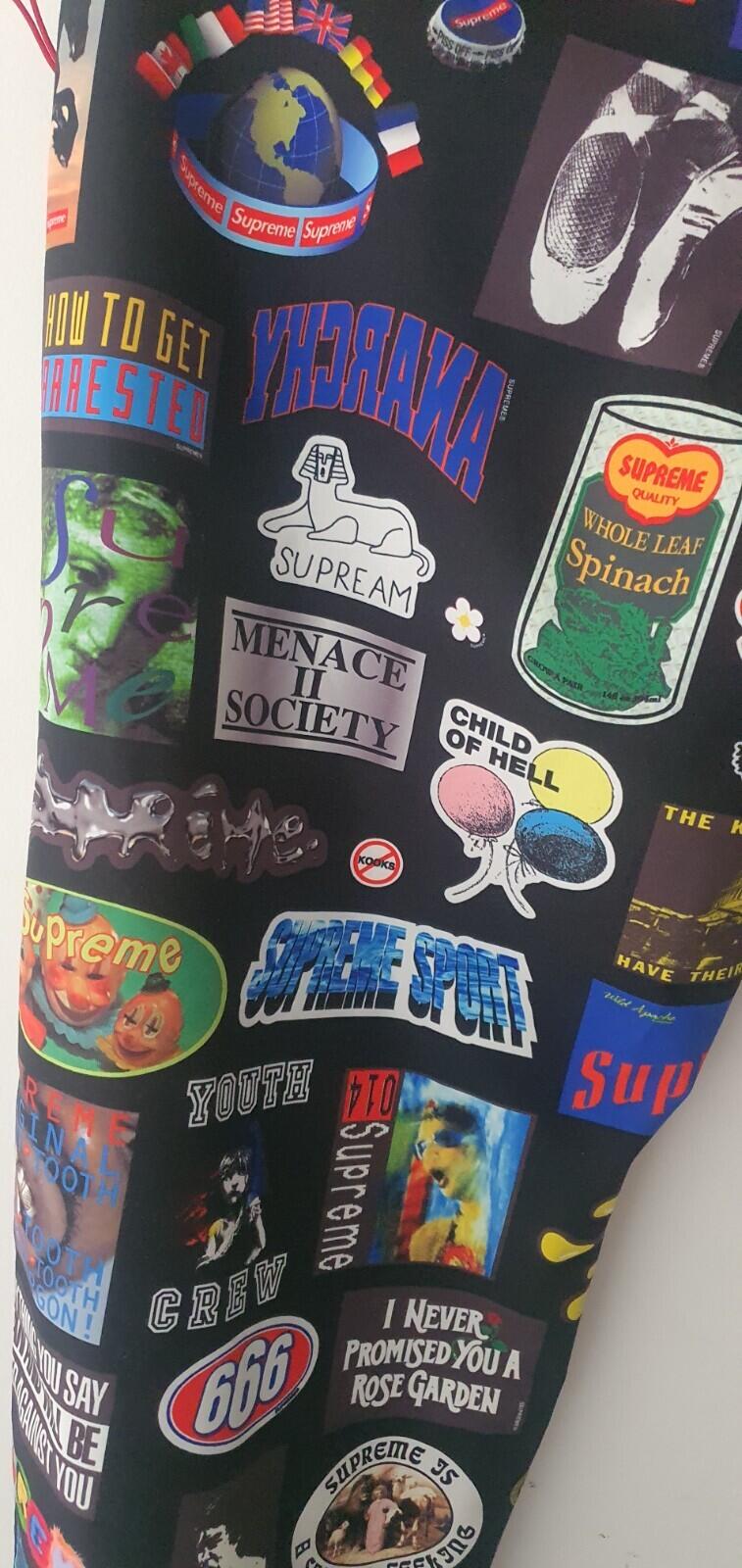 SS21 Supreme GORE-TEX Stickers pant size M medium pants