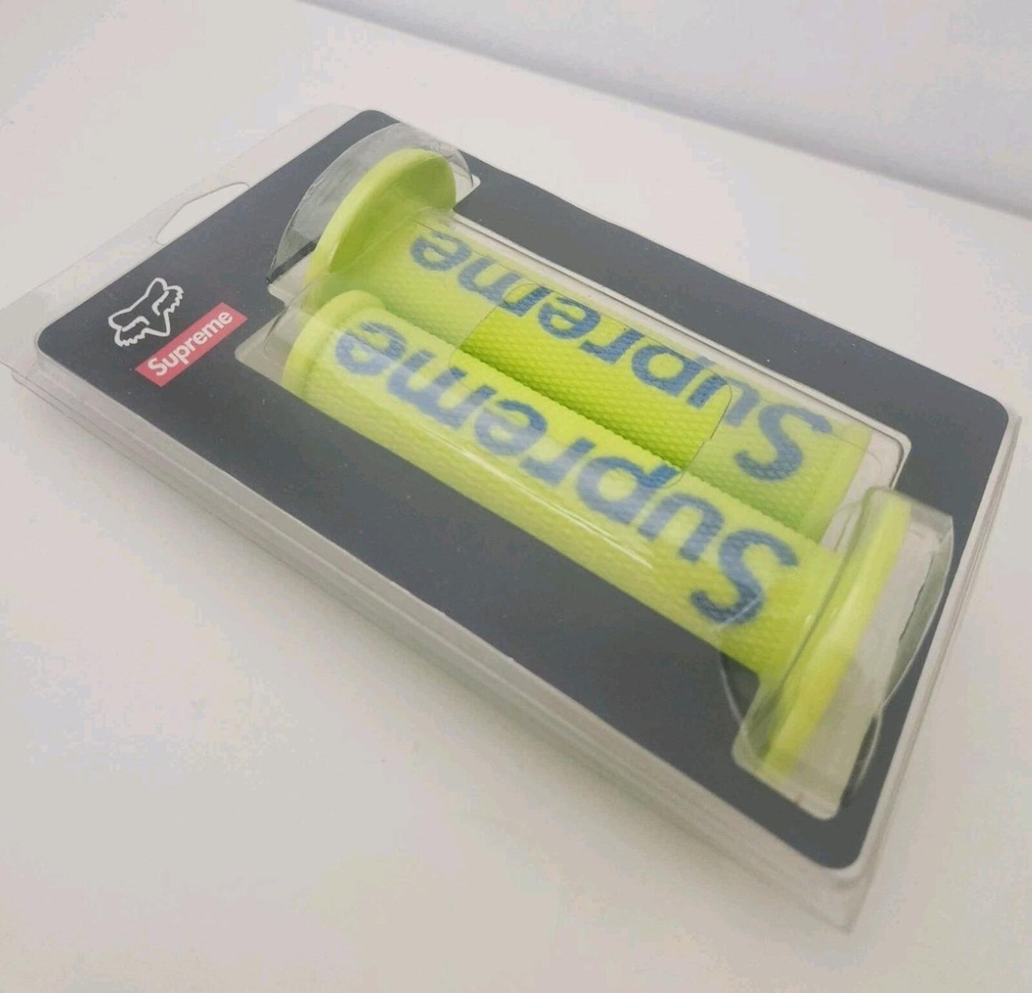 SS18 Supreme x Fox Racing Moto Hand Grip Motorcycle Bike Accessory Handlebar New