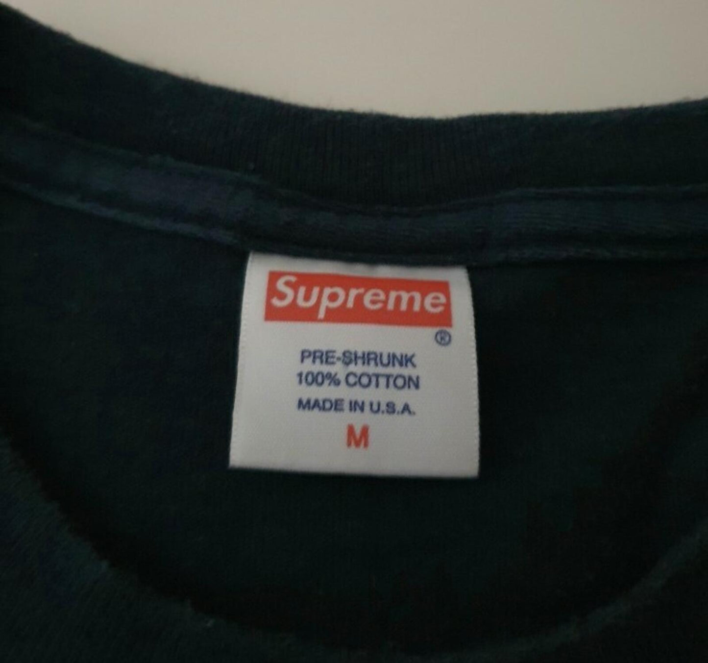 SS12 Supreme Celeste Tee Navy Size M