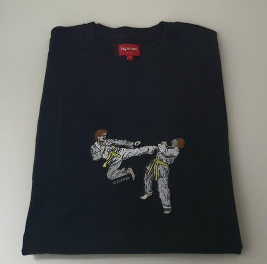 SS18 Supreme Karate L/S Black tee size XL long sleeve T-shirt top