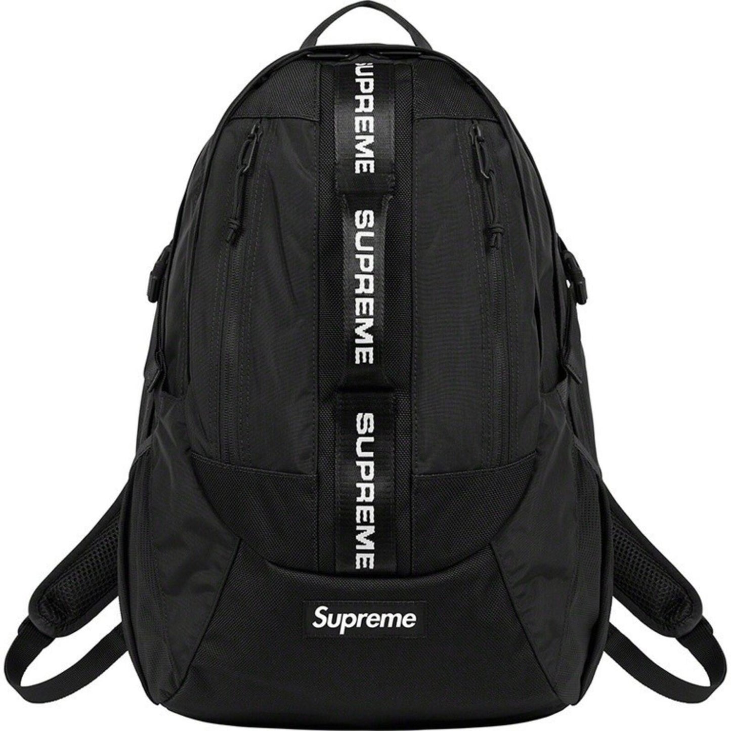 FW22 Supreme Backpack Black Water Resistant Bag