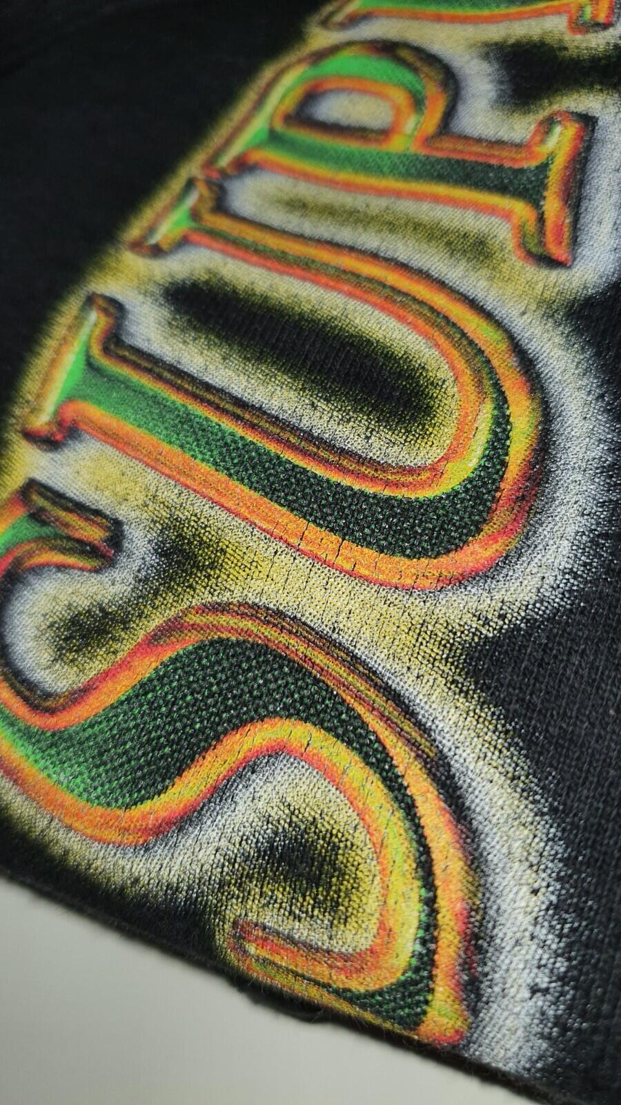 FW16 Supreme Metallic Arc hooded sweatshirt XL hoodie Black