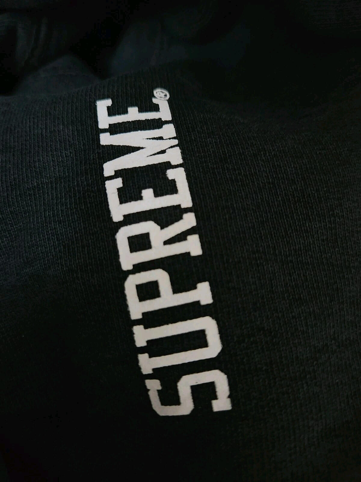 FW12 Supreme Last Supper hooded sweatshirt Black hoodie M Medium 2012 Vintage
