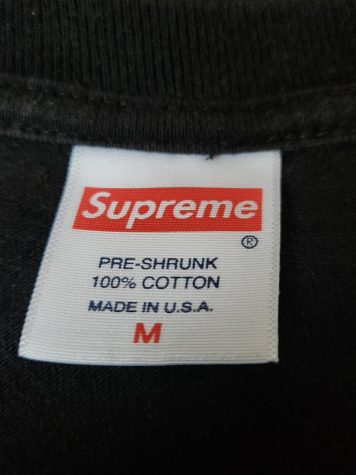 FW17 Supreme x Akira Yamagata Tee Schwarz Größe M Anime