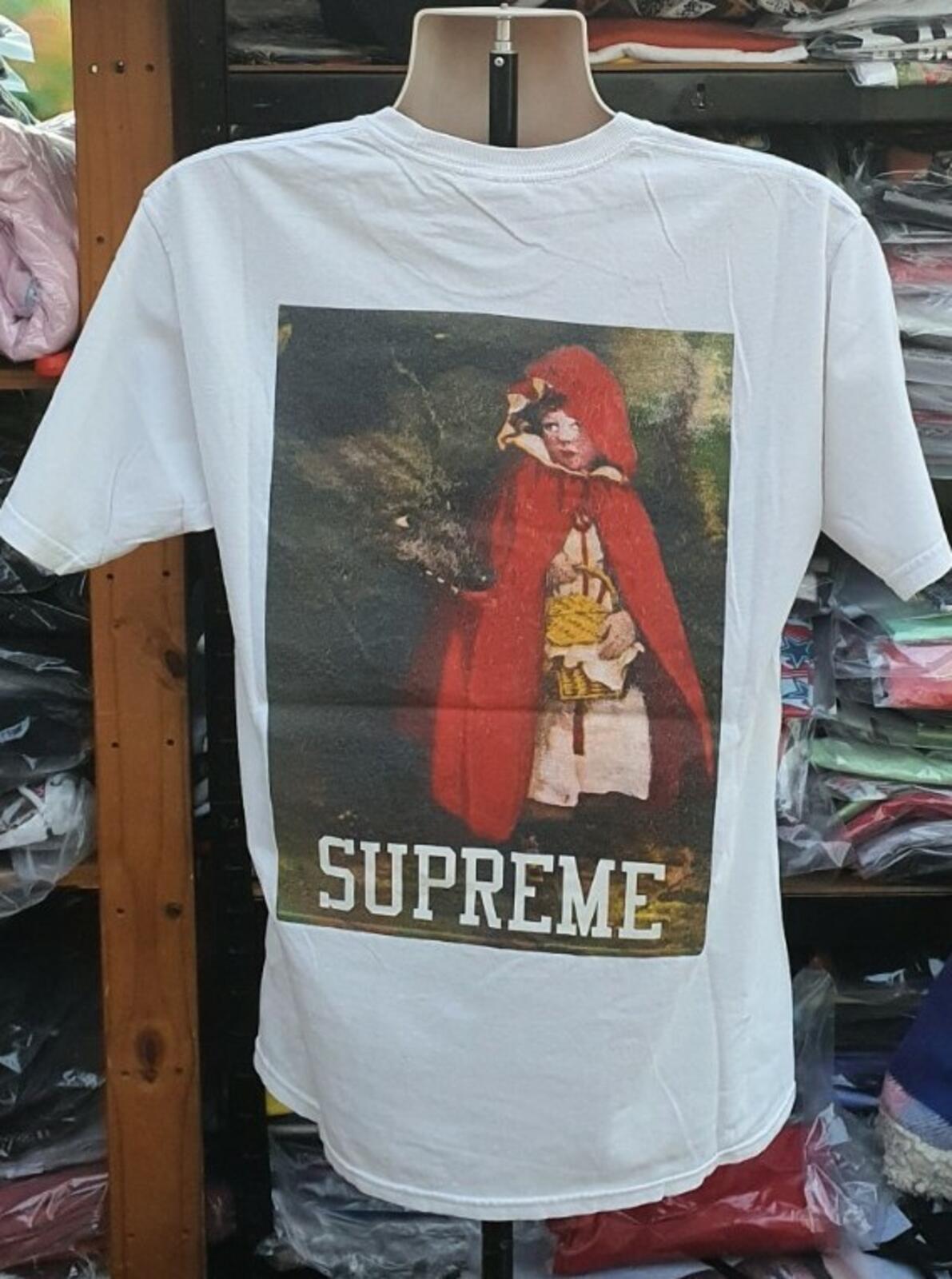 FW12 Supreme Little Red Riding Hood Tee White Size L