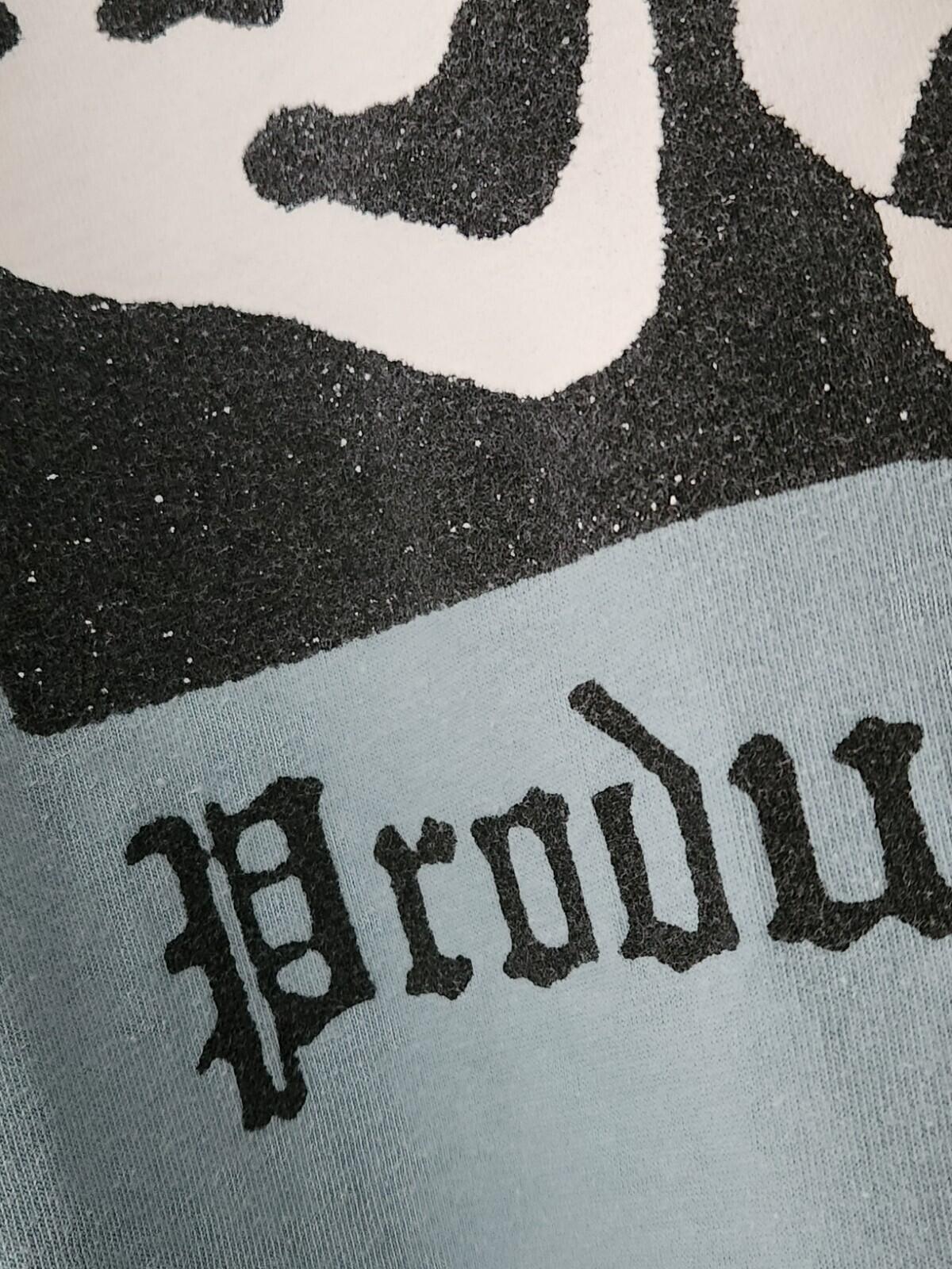 SS16 Supreme Productions Langarm-T-Shirt Schiefer Größe L großes T-Shirt