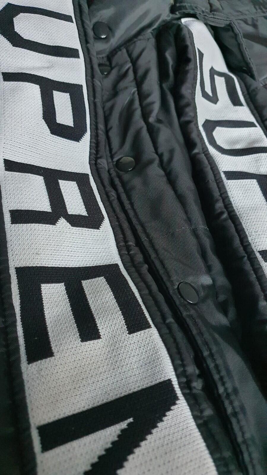 FW14 Supreme Daytona Pile Lined jacket Size M Medium black Vintage Rare 2014