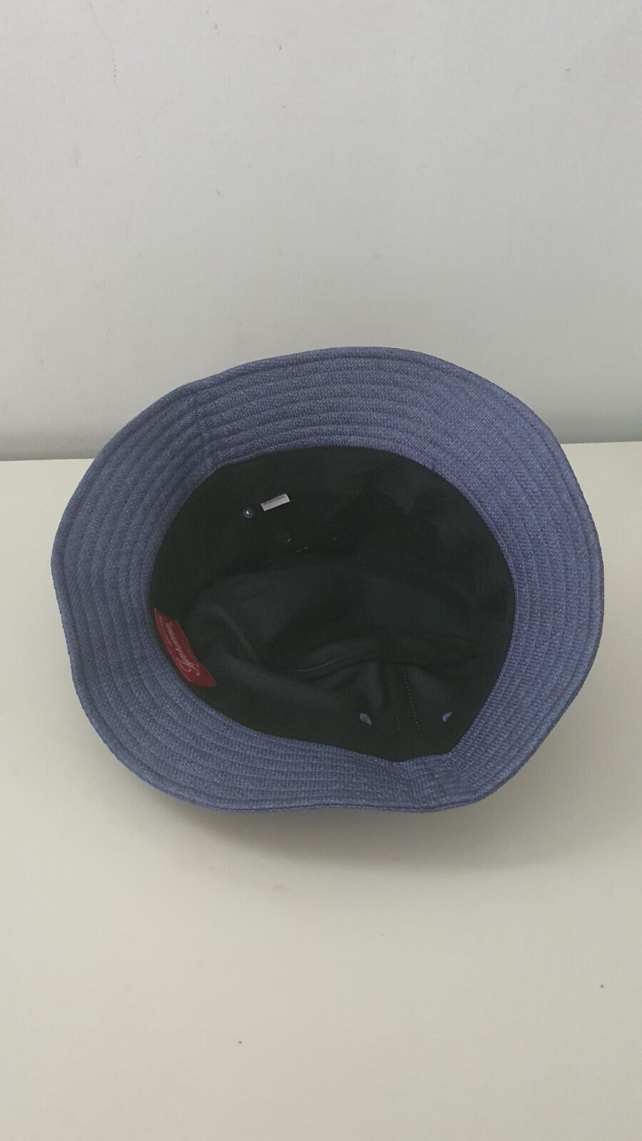 SS22 Supreme Raffia Crusher Hat Navy Size M / L