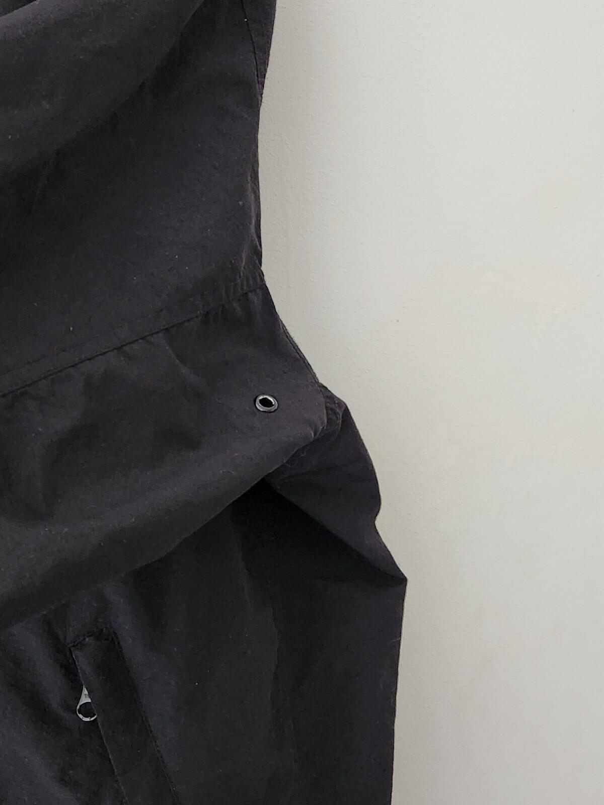 FW18 Supreme 2-Tone Zip Up Jacket Black Size M Water Resistant