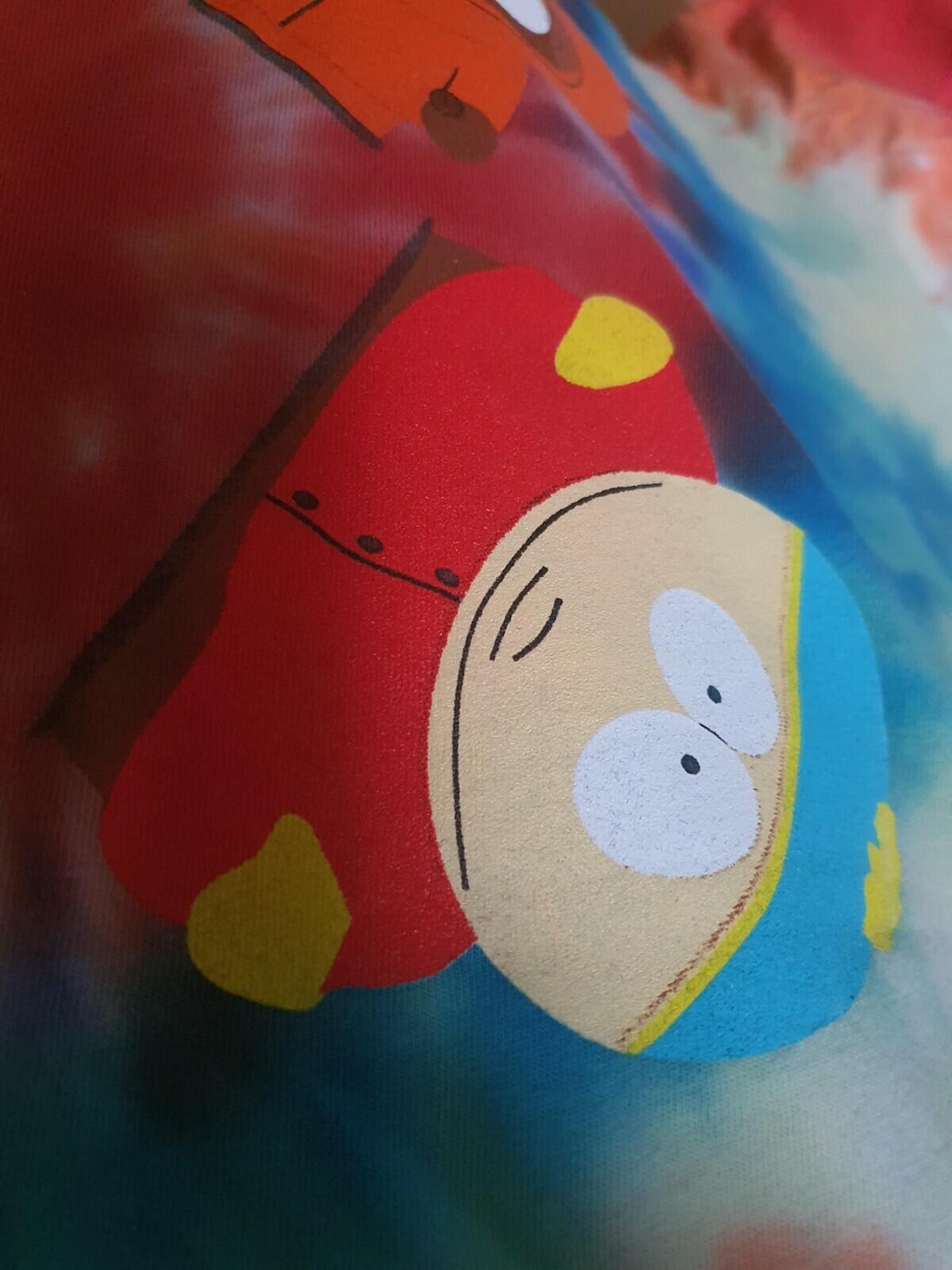 2017 HUF x South Park Tie Dye Tee Size M