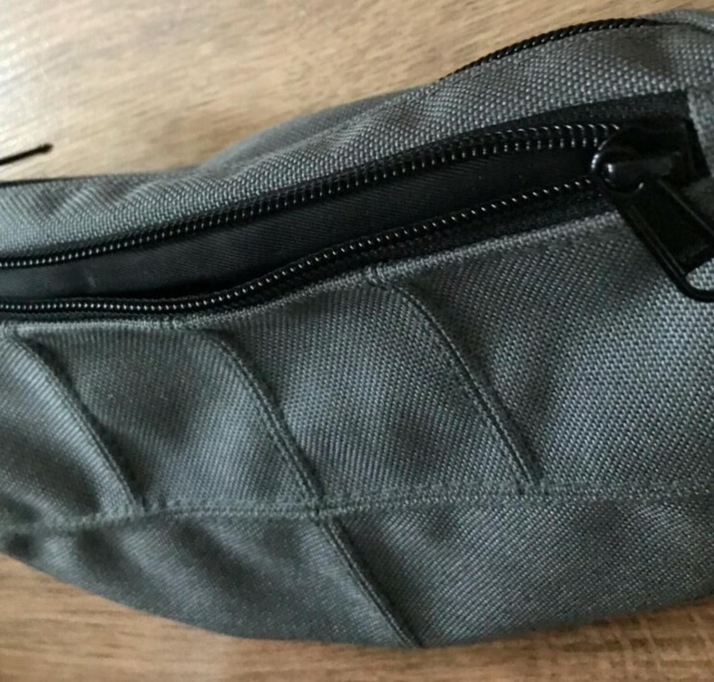 Patta x 24 Kilates x Sperry Top-Sider grey waist bag from 2014 shoulder Rare
