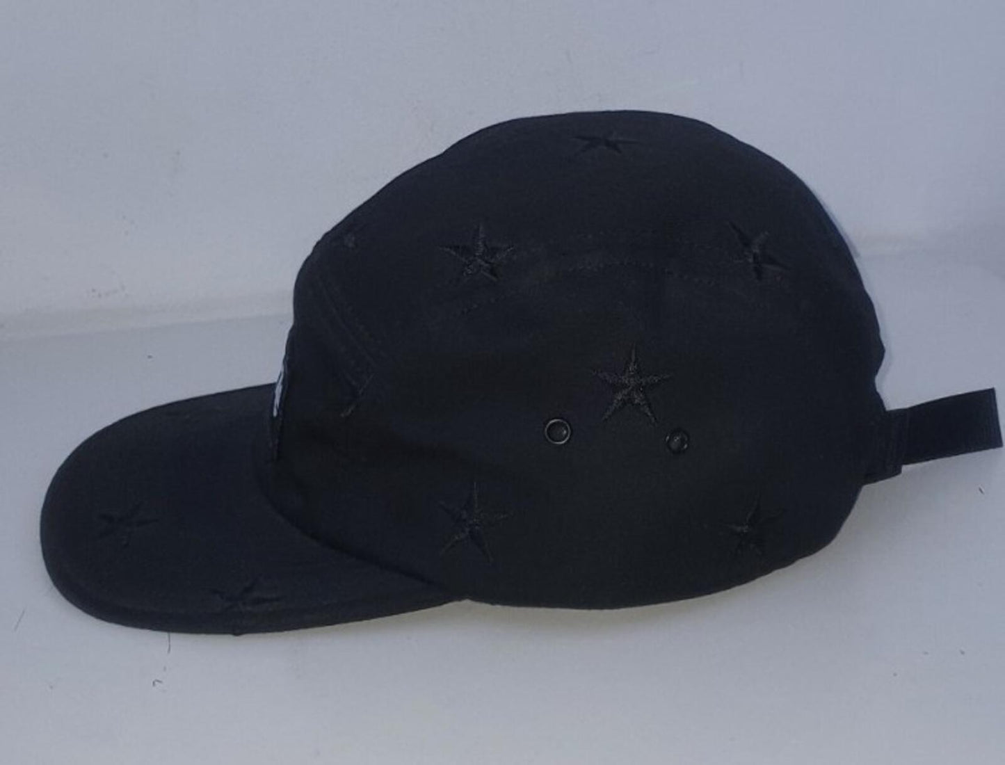 FW13 SUPREME Stars Camp Cap Schwarze Kappe Sehr Selten Vintage 2013 Bestickt 1x getragen