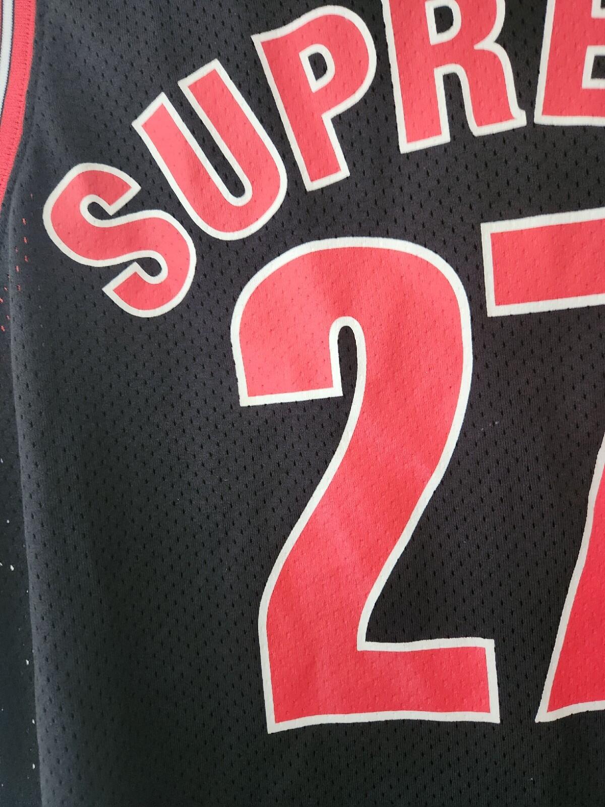 SS21 Supreme Basketball Jersey size XL tee t-shirt black Top