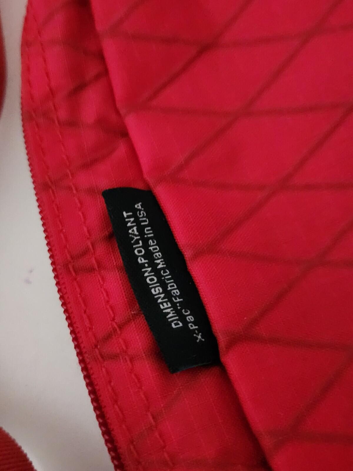 FW18 Supreme Red waist shoulder bag Water and Abrasion resistant Belt Pack