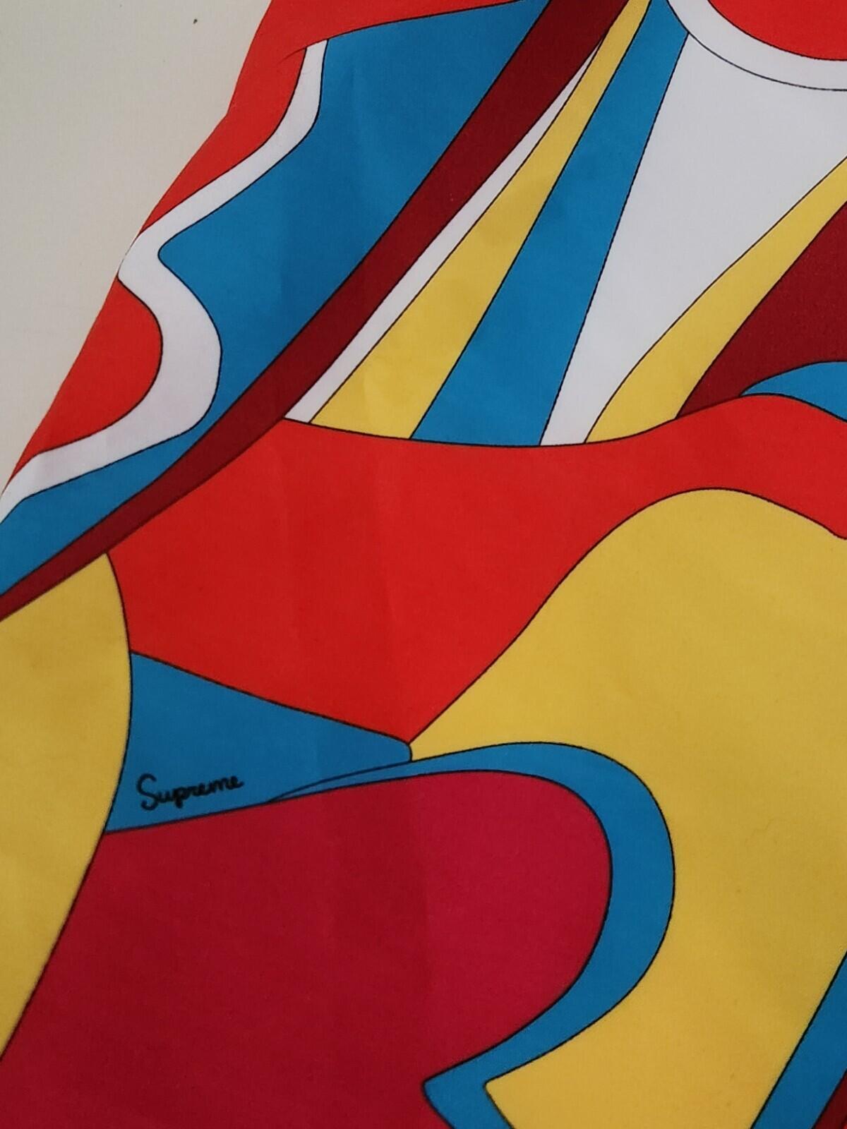 SS16 Supreme Abstract Water Short Size XL