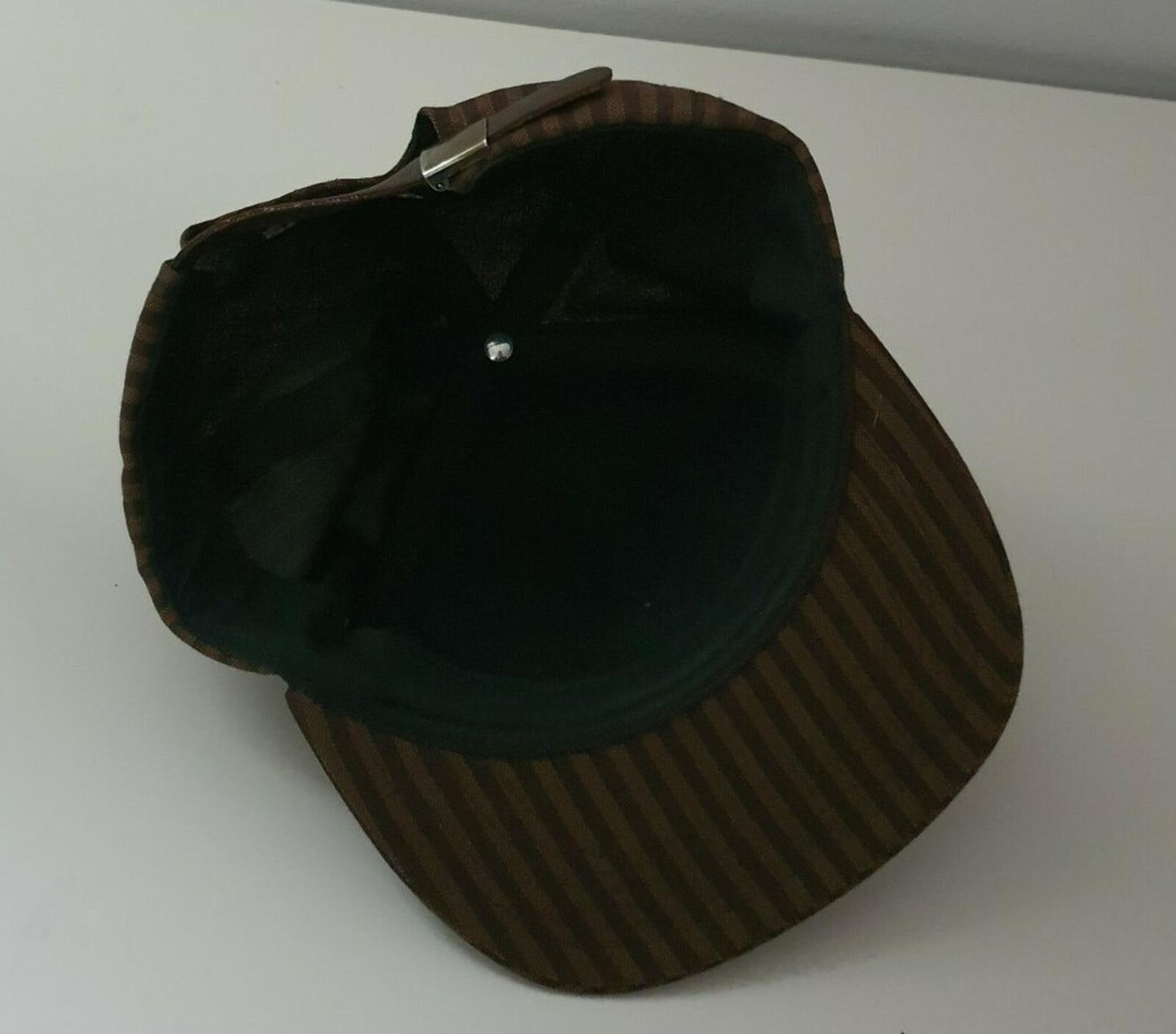 SS13 Supreme Enamel S brown 5-panel Hat