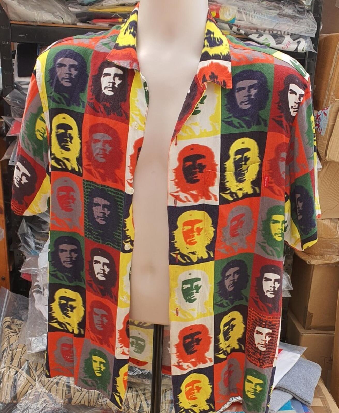 SS20 Supreme CHE Guevara rayon S/S Shirt M medium multicolored short sleeved