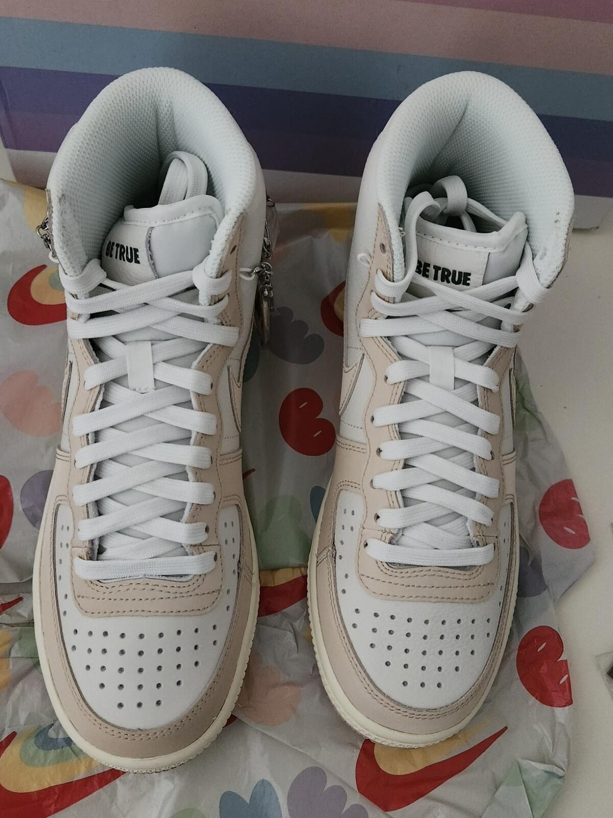 NIKE Terminator High BT RRP Trainers Beige Size US 6 UK 5.5 EUR 38.5