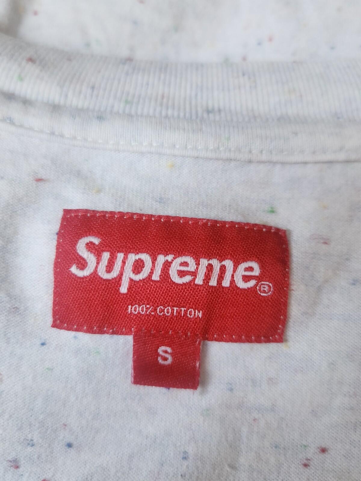 SS21 Supreme Small Box Tee Multi Ash Top Tee Size S