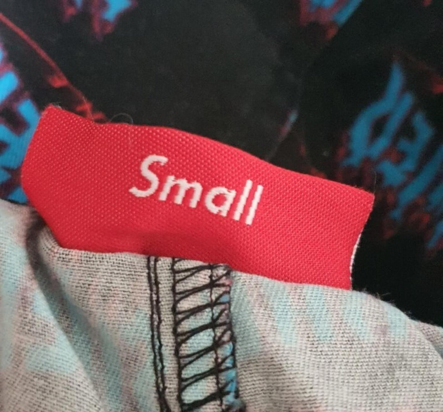 SS15 Supreme x Thrasher short size S small black Flame shorts Rare