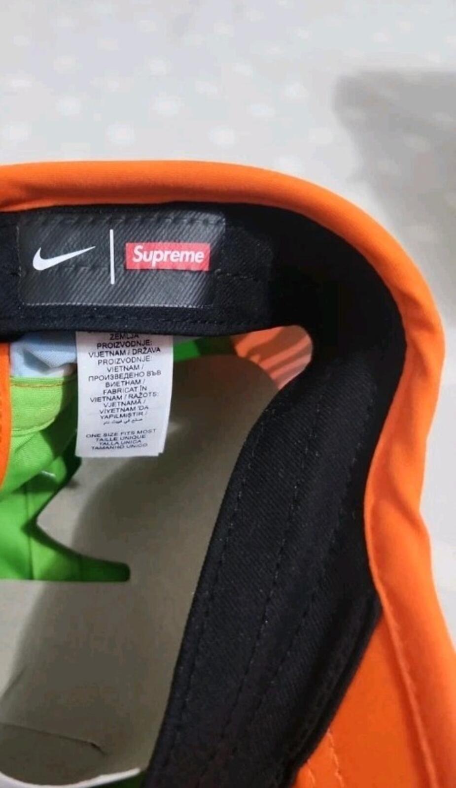 FW20 Supreme x Nike Air Max Plus Running Hat Dri-FIT Green